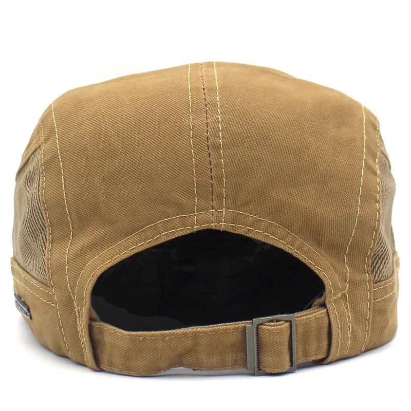

Solid Newsboy Caps Cotton Flat Peaked Cap Outdoor Men and Women Painter Beret Hats 26