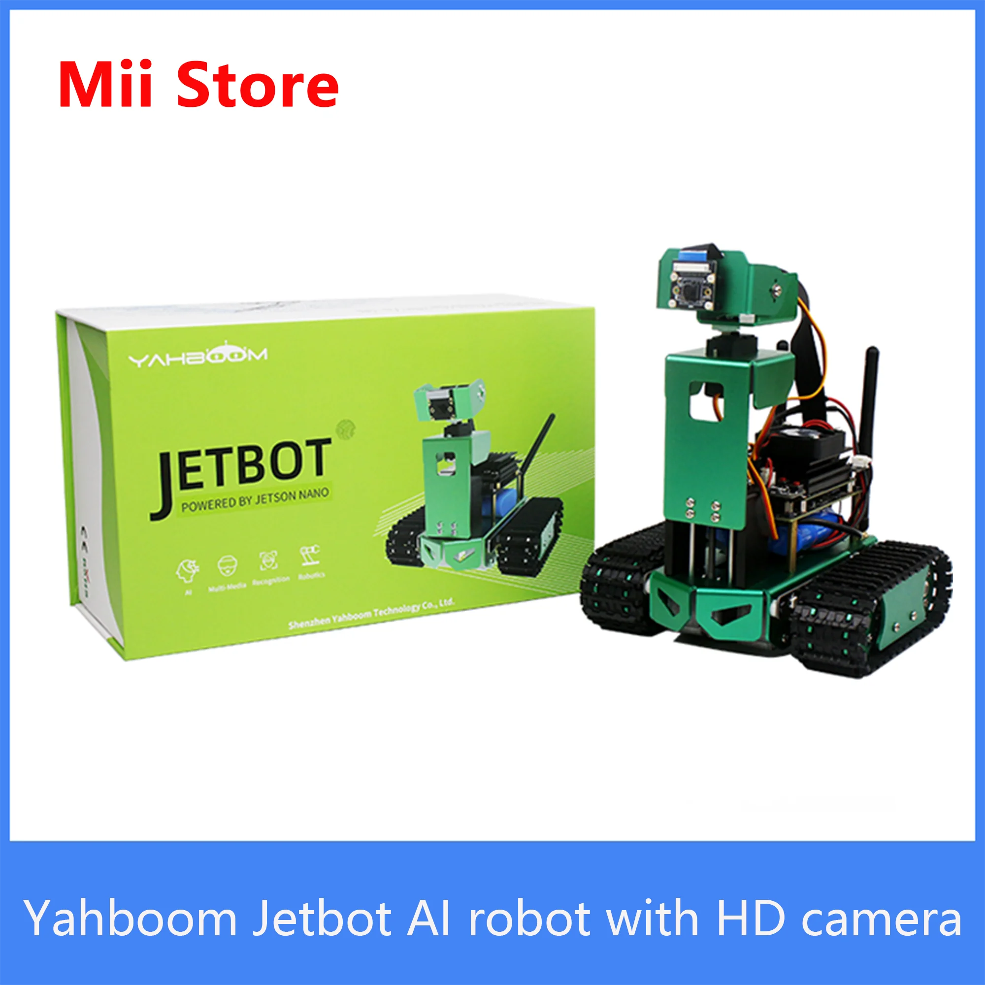 Умный робот-джетбот с уникальным механическим резьбовым дизайном для NIVIDA Jetson Nano 4