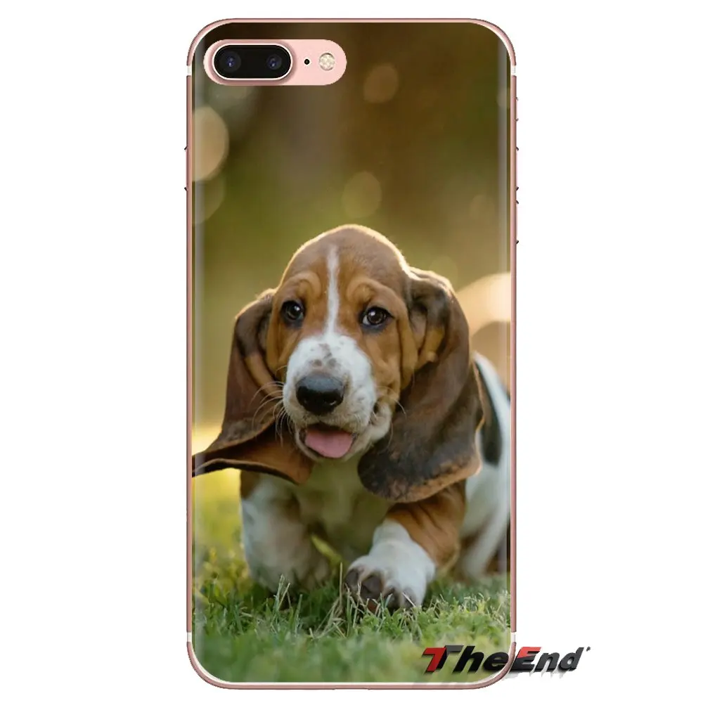 Футболки с надписью I Love My Бассет-Хаунд собак щенков для huawei G7 G8 P7 P8 P9 Lite Honor 4C 5X 5C 6X