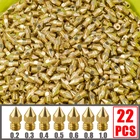 22 шт.лот MK8 латунная насадка для принтера экструдер для 1,75 мм MK8 Makebot CR10 Ender3 3D принтер аксессуары