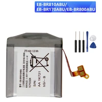 original replacement battery eb br800abu eb br810abu eb br170abu for samsung gear s4 sm r810 sm r800 sm r805 42mm 46mm