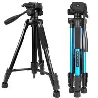 kingjoy vt 880 3 colors tripod for video camera stand profesional for all models digital slr dslr holder stativ mobile flexible