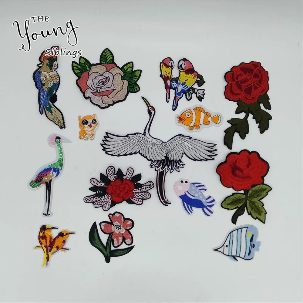 Горячая Распродажа модный значок для вышивки термоплавкий клей вышивка швейная