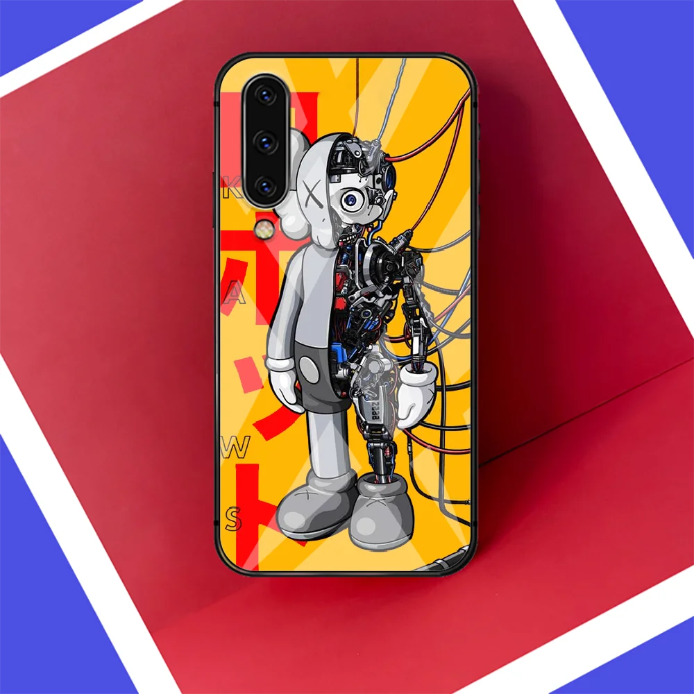 

Toy Brand Kaw Painting Phone Glass Tempered Case Cover For Samsung Galaxy A 3 5 7 10 20 20E 21S 30 30S 40 50 51 70 71 S Trend