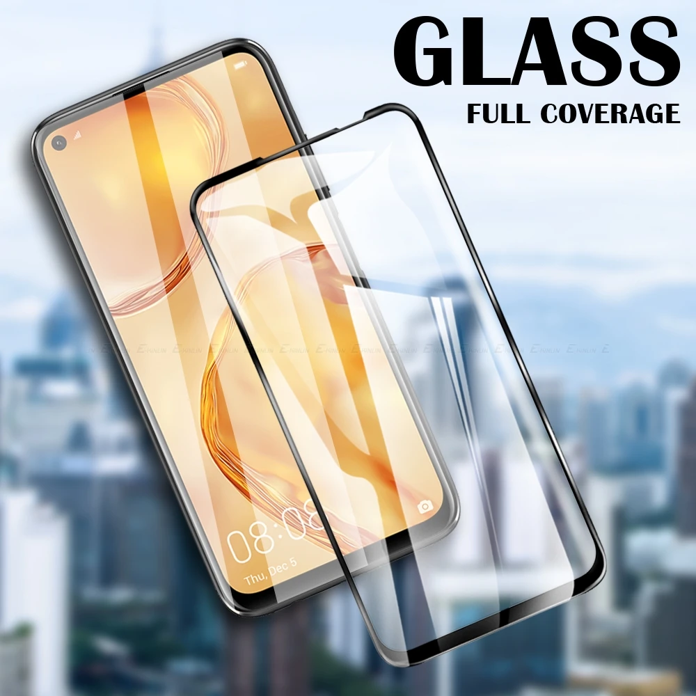 

Full Cover Screen Protector Tempered Glass For Huawei Mate 30 P20 P30 P40 P50 Lite XL E 5G P Smart Plus Pro Z S Protective Film
