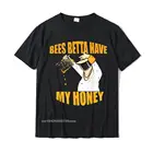 Футболка с пчелами Бетта мой мед для пчеловодчиков и мед стандартная мужская хлопковая облегающая футболка для фитнеса в стиле ретро