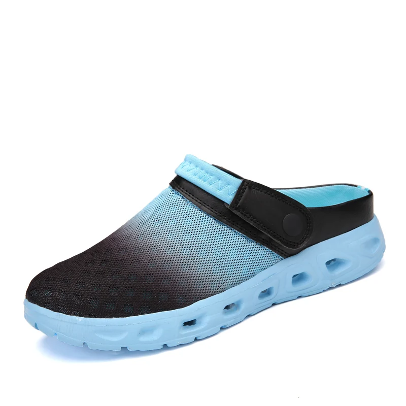 

Super Flip Flops For Women Men Air Mesh Breathable Slippers Easy Slip-on Sandals Couple Outside Beach Slippers Man Woman