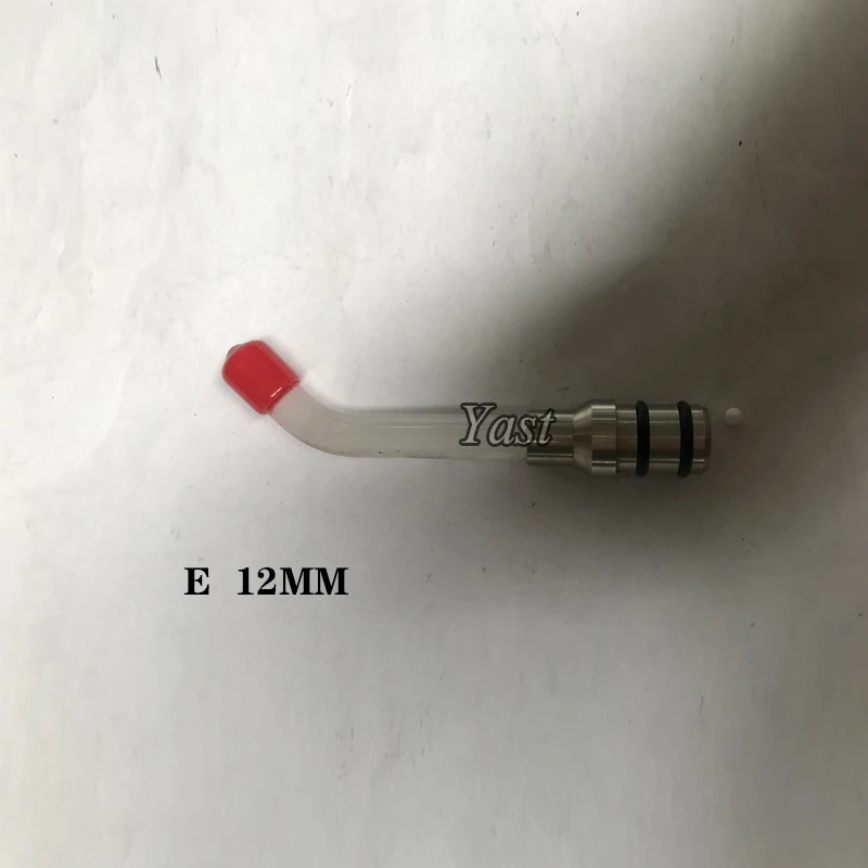 12mm 2 pieces(C) 2 шт. Стоматологическое Оптическое волокно отверждения свет направляющий стержень наконечник стеклянный светодиодный наконечник черный 10 мм или 12 мм - Цвет: 12mm 2 pieces(C)