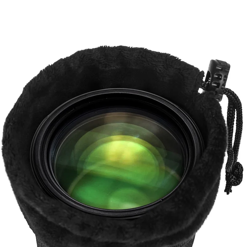 Чехол для объектива камеры Защитная сумка наплечный ремень держатель чехлы