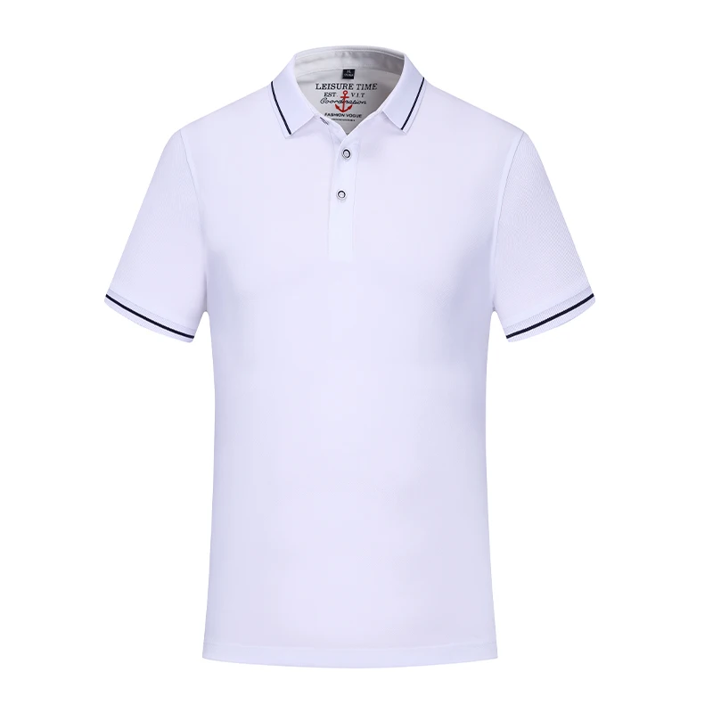 

Golf tennis Polo Shirt Short Sleeve embroidery casual men's and women's business Lapel shirt printing
