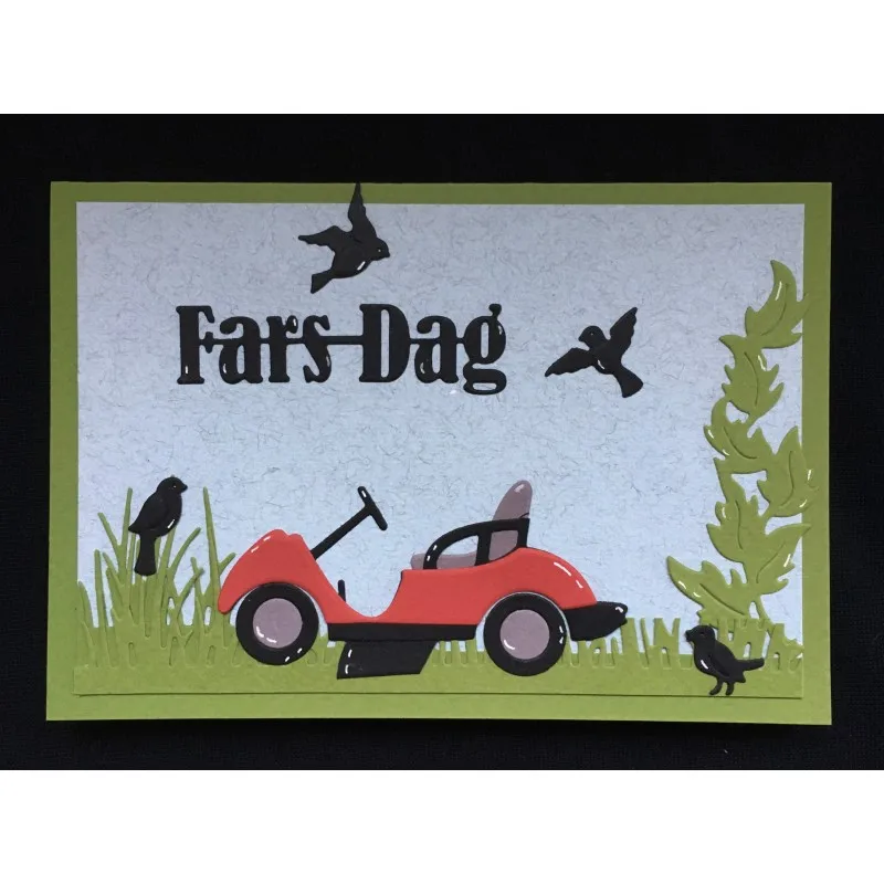 Металлические режущие штампы для гольф карт скрапбукинг бумага ручной работы