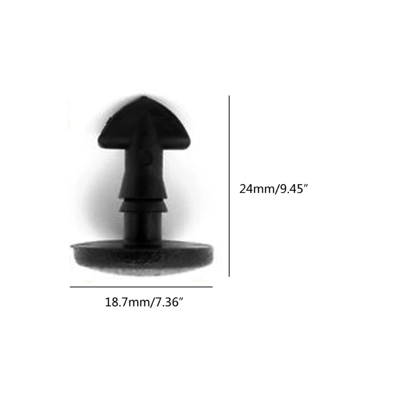 

Auto Clip Rear Bumper Tow Cover Clips for LR Freelander 2 Discovery DYR500010