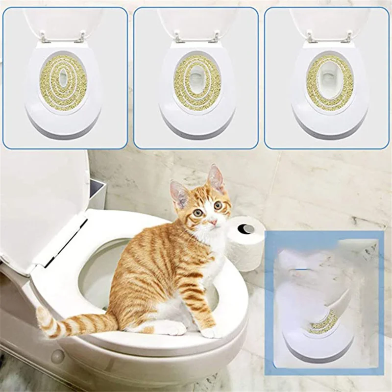 Как можно приучить кошку. Система приучения кота к унитазу. лоток чтобы приучить кота к унитазу. лоток для приучения кошек к унитазу. тренажёр для приучения кота к унитазу.