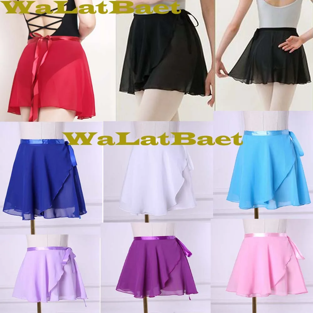 11 видов цветов балетная юбка для взрослых детская шифоновая девочек