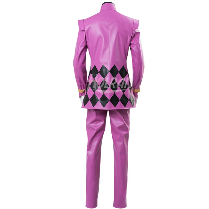 

Japanese anime JOJO's Bizarre Adventure Golden Wind cosplay uniform costume Giorno Giovanna cos tops pants leather anime show