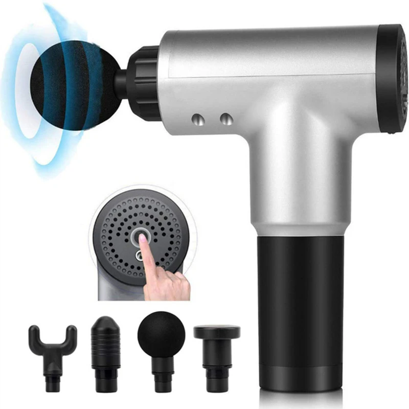 Массажный пистолет глубокий динамической терапии вибратор массаж мышц