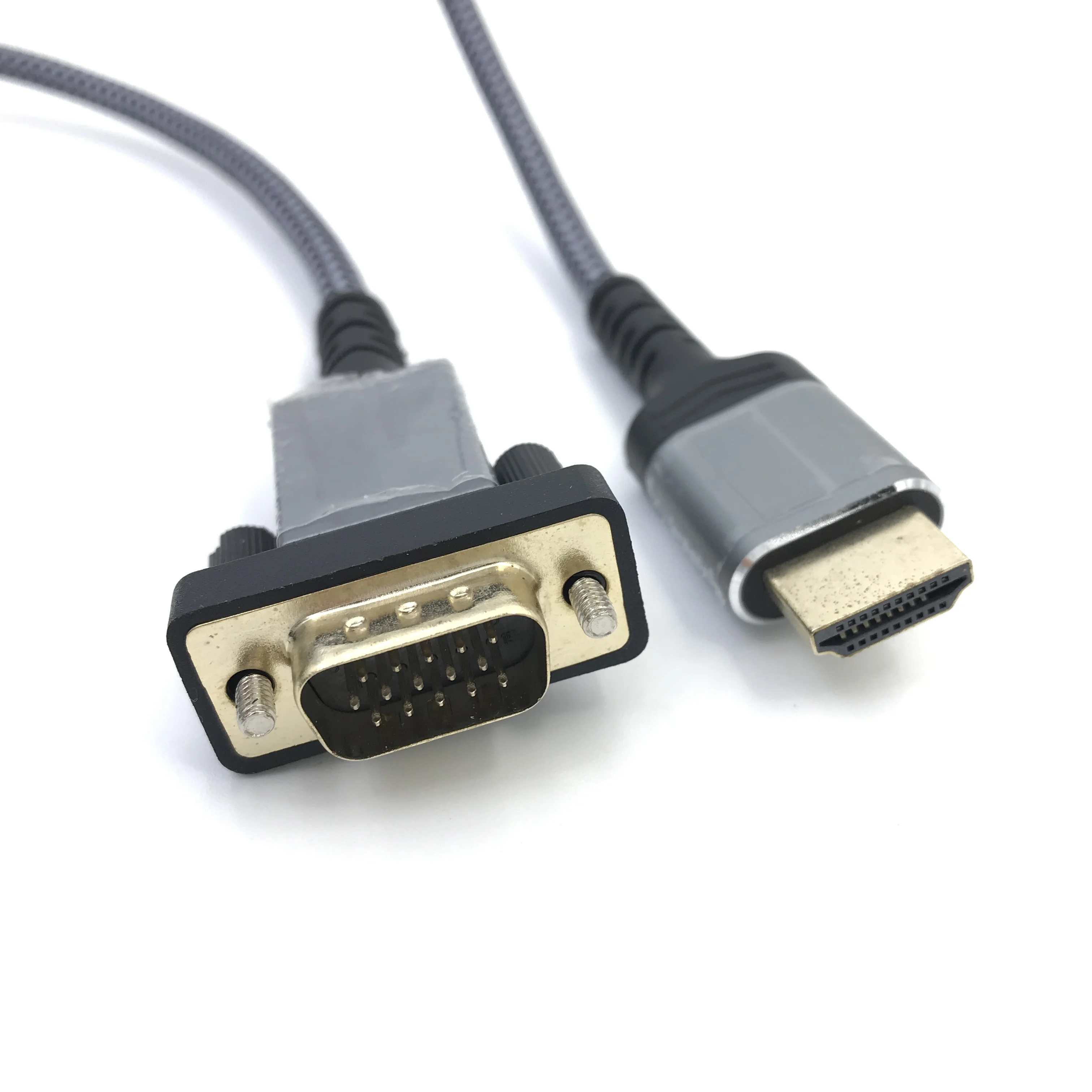 1.5M HDMI-compatible To VGA D-SUB Male Video Ad Ter Cable Lead For TV PC Computer Durable | Компьютеры и офис