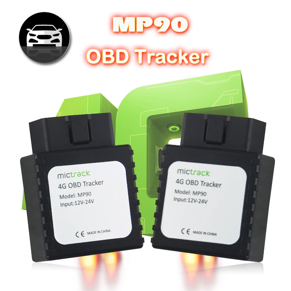 Лучший тип 4G FDD LTE OBD II GPS трекер MP90 12 24v автомобильный с сеть gps