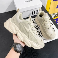 chunky sneaker men running shoes women breathable mesh outdoor sports shoes thick sole jogging walking shoes zapatillas hombre