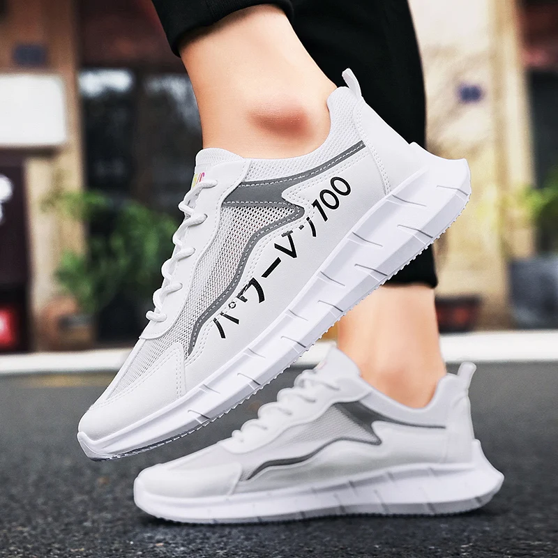 

2021 Summer New Men Sneakers Original Luxury Men's Shoes Fashion Men Casual Shoes Light Breathable Trend Walking Mens Shoes
