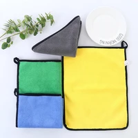 microfiber car hand large towels hydrophilic washable flannel cleaning automotive house useful things washcloth kitchen items