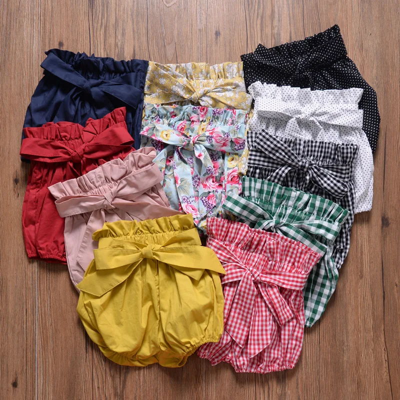 

Children's Clothing Shorts Summer Baby Bread Pants Loose Casual Rubber Band Pp Pants Shorts For Toddler Boys Girls Breathable