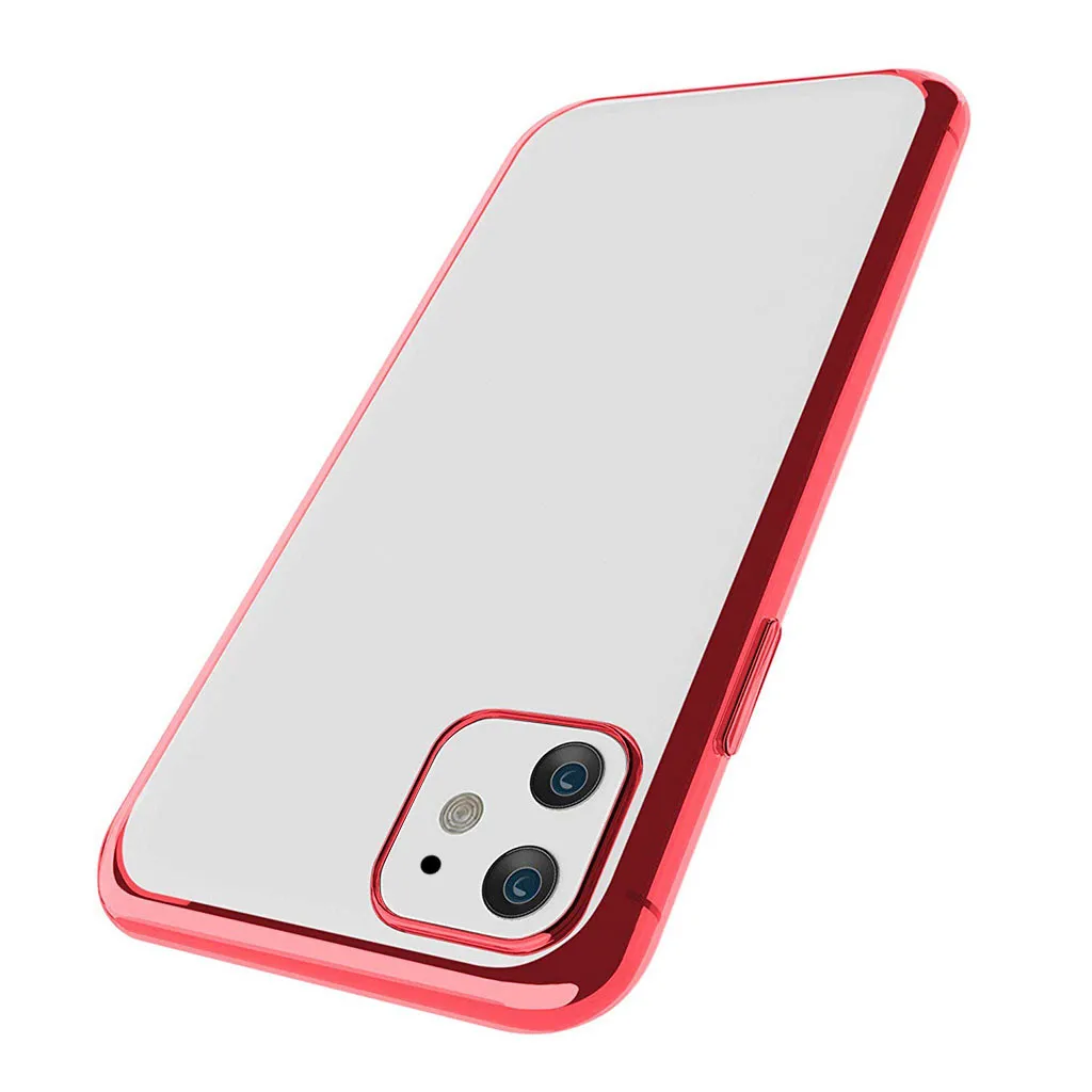 Полностью Гальваническая защита для телефона из ТПУ амортизатор IPhone 11 Pro Max Sweatproof