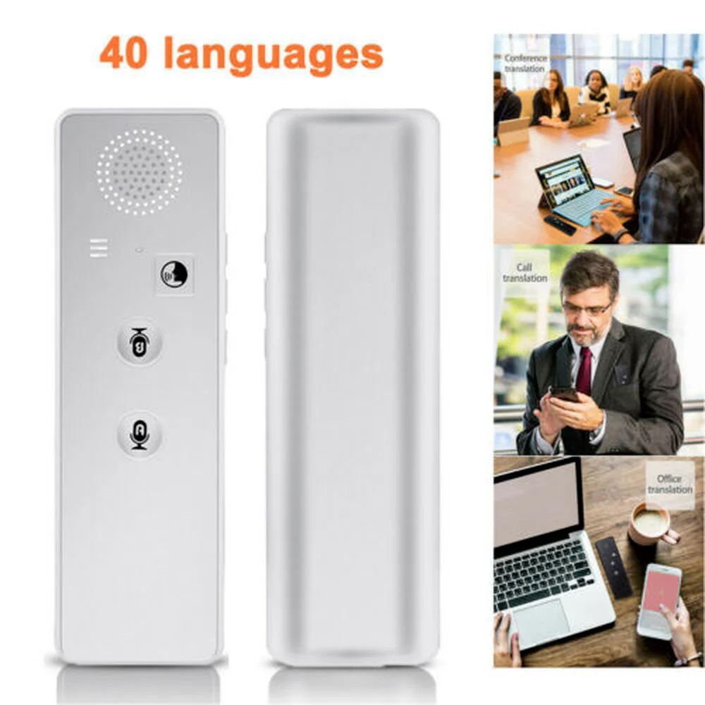 

T3 Translator Multi-Languages Smart Instant Voice Offline Bluetooth Portable Adapt To Noisy Environment