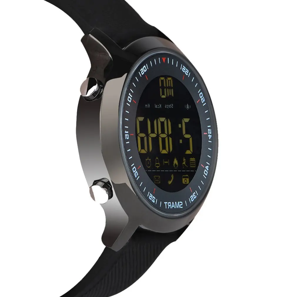 Умные часы EX18 IP67 водонепроницаемые спортивные трекер калорий шагомер наручные