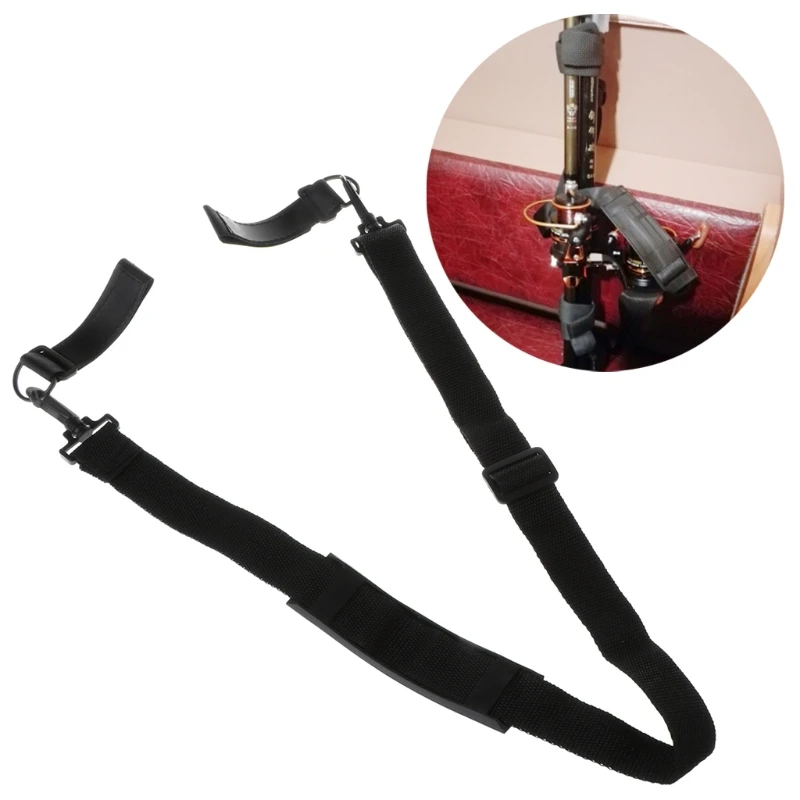 

Fishing Rod Belt Carry Strap Band Portable Outdoor Tackle Shoulder Travel Holder