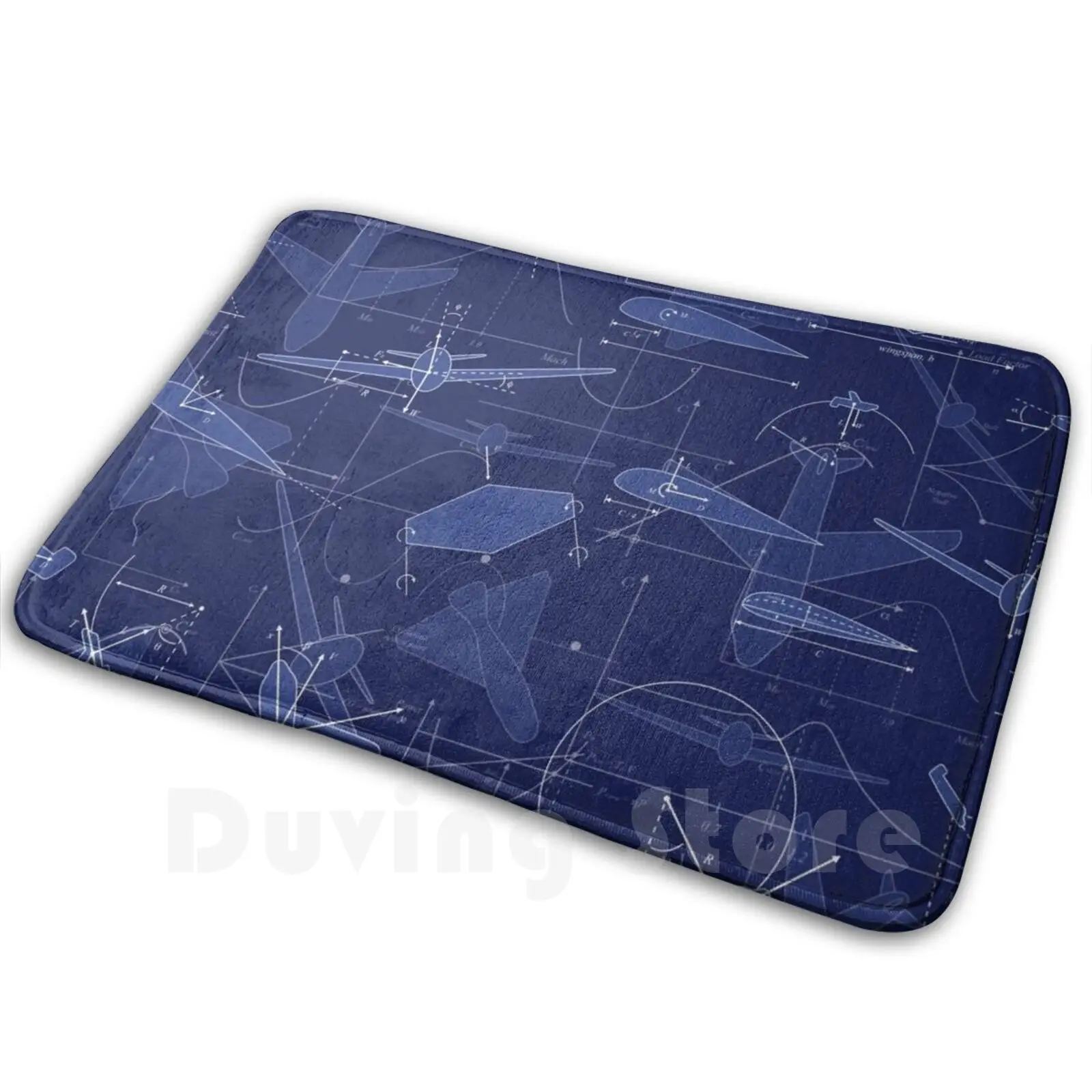 

Aerodynamics Soft Non-Slip Mat Rug Carpet Cushion Aerospace Aerodynamics Air Engineer Aviation Pilot Flight Flying