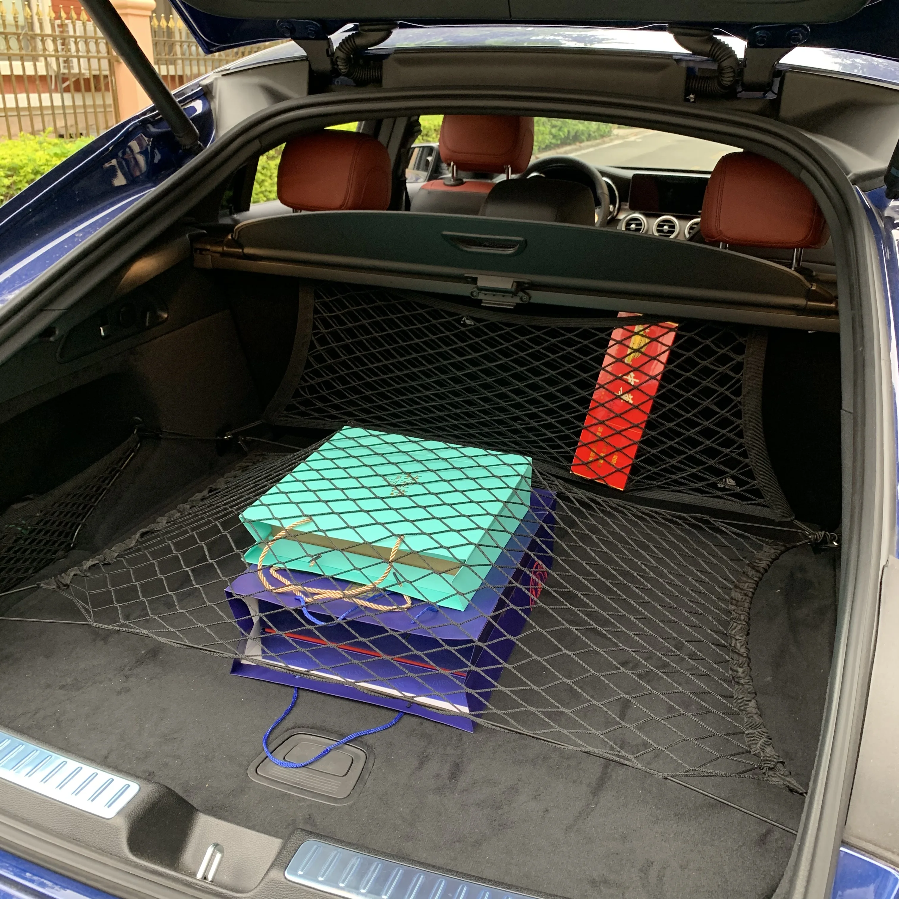 

Car Trunk Cargo Net Luggage Mesh For BMW / Mini / Rolls-Royce / Mercedes-Benz Smart / Jaguar / Volvo / Land Rover / SAAB