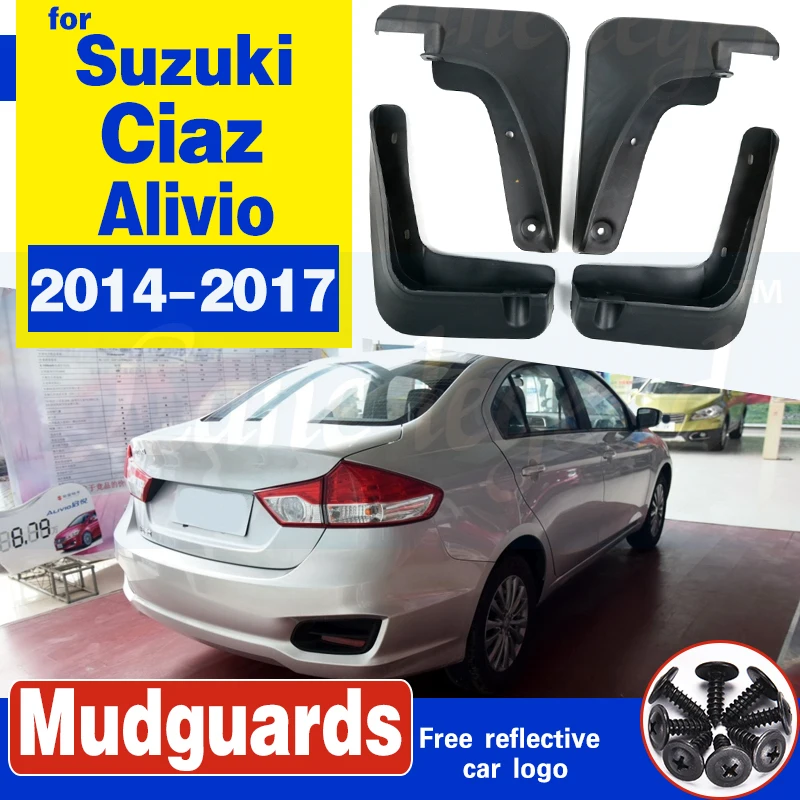 Брызговики для Suzuki Ciaz / Alivio Sedan 2014 2017|Грязезащита| |