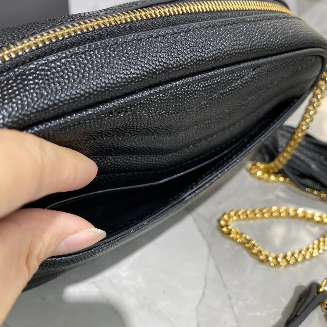 

2021 Black Latest Leather Mini Women's Portable Shoulder Bag Zipper Design The First Choice For High Quality Luxury Shopping