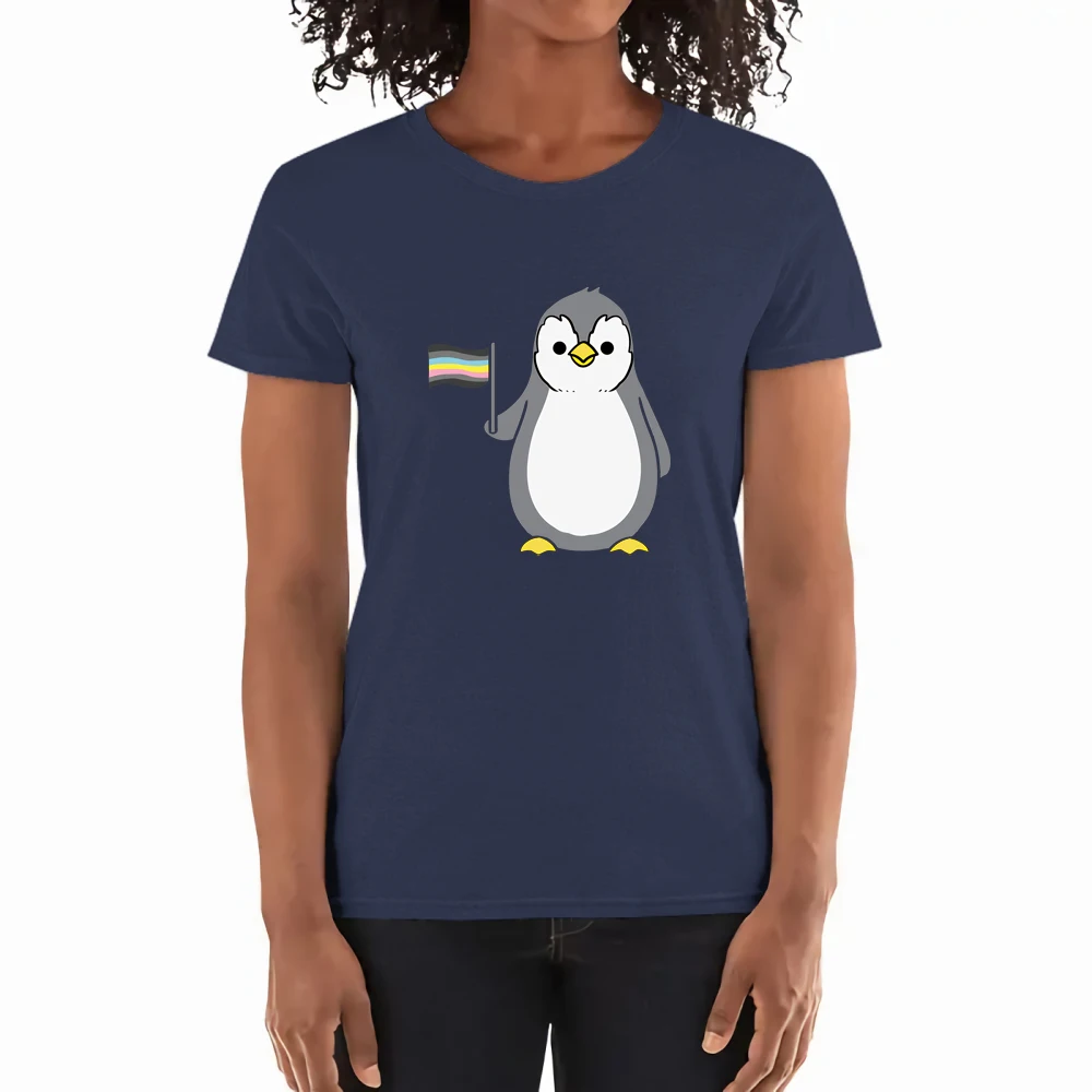 

Nugs And Kisses Print Tshirts Woman Loose Cotton Harajuku T-shirt Loose Simplicity T Shirt Anime Summer Japanese T Shirts Woman