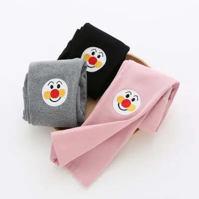 

Детская одежда 2021, новые весенние леггинсы для девочек, детские брюки с мультяшным рисунком хлеба, Детские повседневные тонкие брюки, легги...