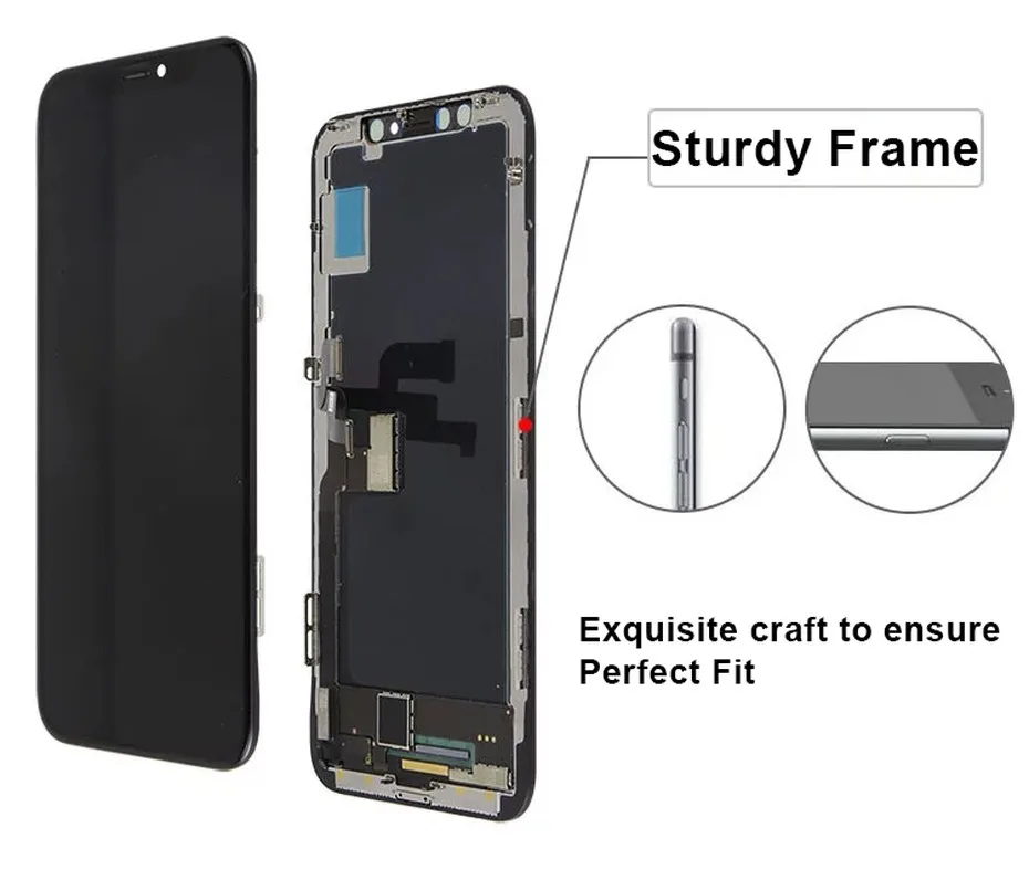 ЖК-экран PINZHENG для iPhone X XR Xs Max ЖК-дисплей Oled TFT OEM качественный дигитайзер сборка Repalcement экран lcd S