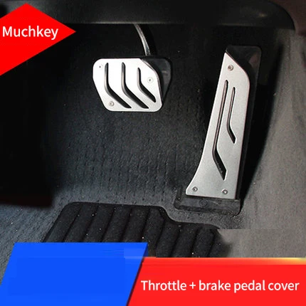 Для BMW X5 F15 2014 2018 карбоновая дроссельная заслонка + накладка на педаль тормоза 2