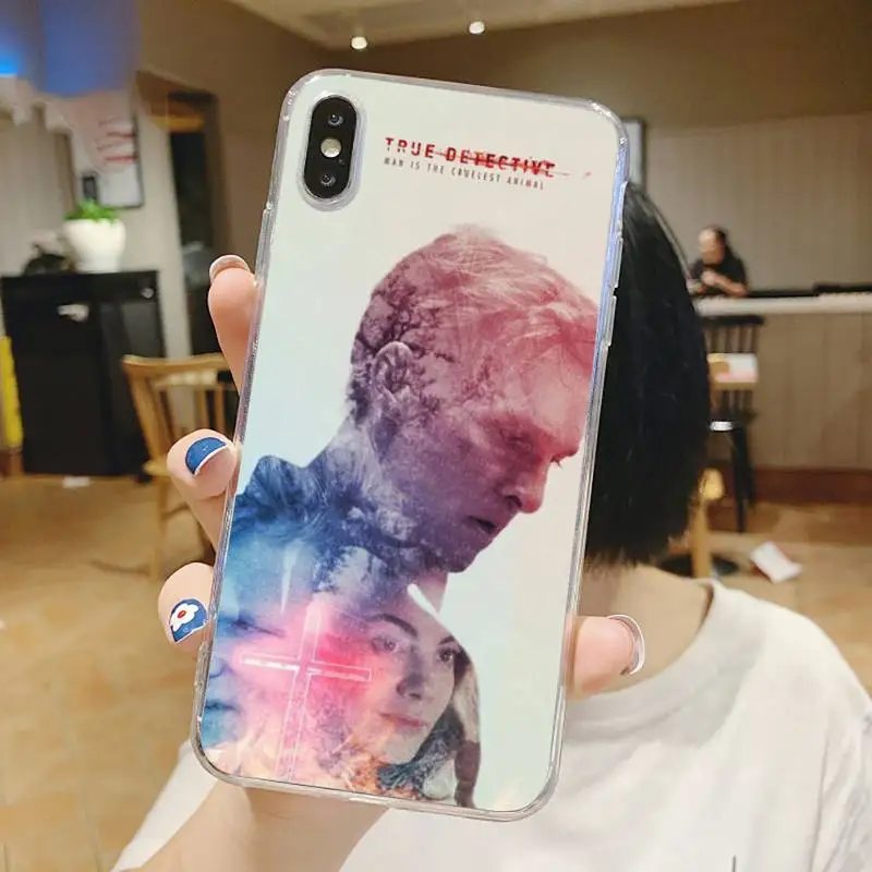 

HBO Series True Detective Rust brand Phone Case Transparent for iPhone 6 7 8 11 12 s mini pro X XS XR MAX Plus