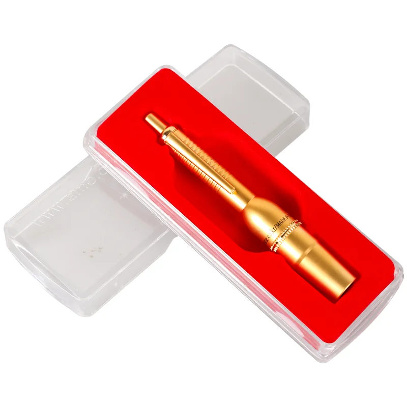 Ланцет ручка из нержавеющей стали в форме точки кольцо акупунктурный массаж