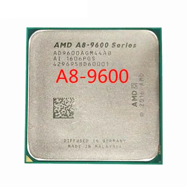 AMD A8 Series 9600 3 1 ГГц 65 Вт четырехъядерный процессор AD9600AGM44AB разъем AM4| |