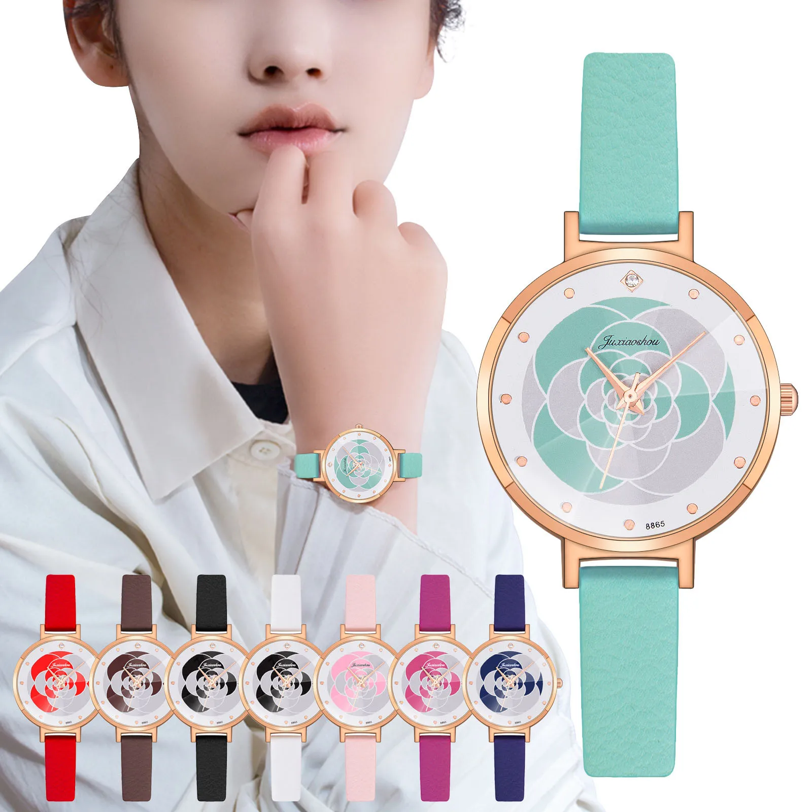 

Women Watch Fashion Casual Leather Belt Watches Simple Ladies Quartz Clock Dress Casual Quartz Wristwatches Reloj mujer 2021