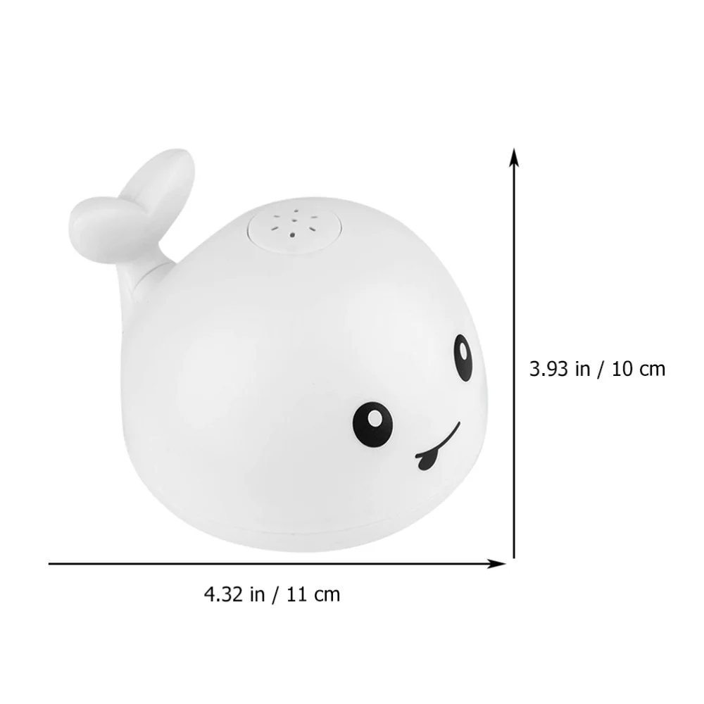 

1Pc Adorable Creative Whale Shape Bathtub Water Sprinkler Baby Bathing