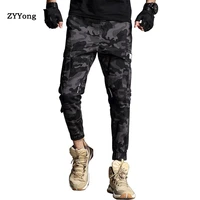 new camo joggers men cargo pants mens military army green dark gray pants pure cotton mens cargo trousers with pockets
