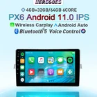 Автомобильный мультимедийный плеер Carplay PX6 2Din для Toyota Verso R20 2009 - 2018 Bluetooth RDS Аудио навигация GPS радио головное устройство Wifi