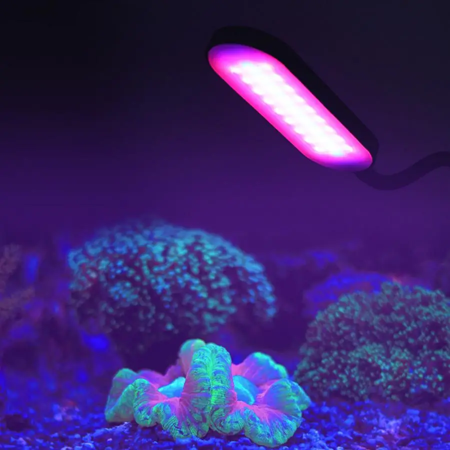 Светильник для аквариума 5 Вт регулируемый светодиодный светильник выращивания