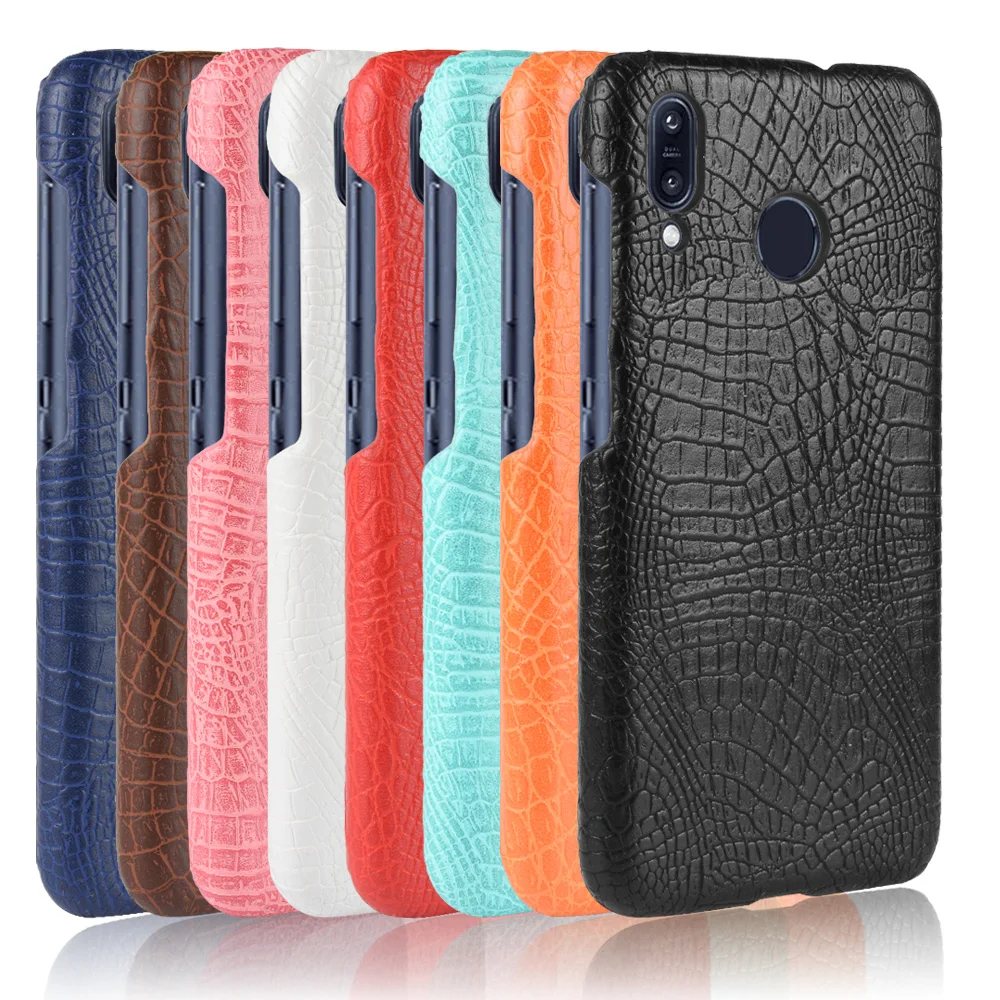Чехол для ASUS Zenfone Max (M1) ZB555KL защитный чехол из крокодиловой кожи противоударный |