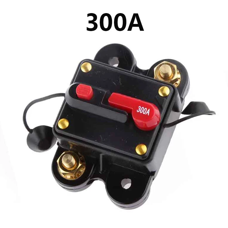 300A 50A Car Audio встроенный автоматический выключатель предохранитель для 12 В защиты SKCB-01-100A 60A 80A 100A 125A 150A 200A 250A 300Aoptional - Цвет: 300A