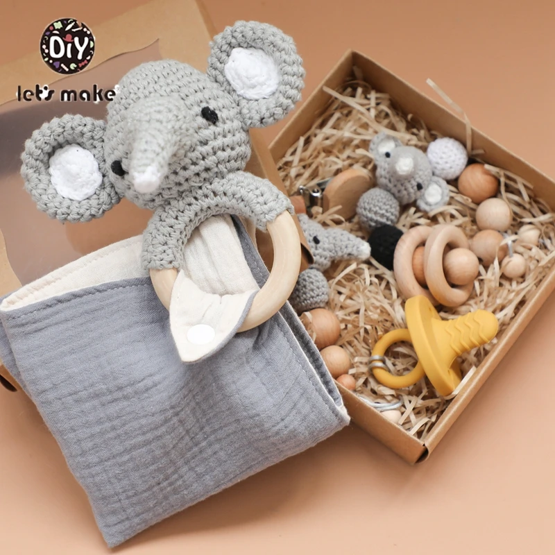 Детские нагрудники для соски Let's Make 1 комплект хлопковая цепочка соски-пустышки