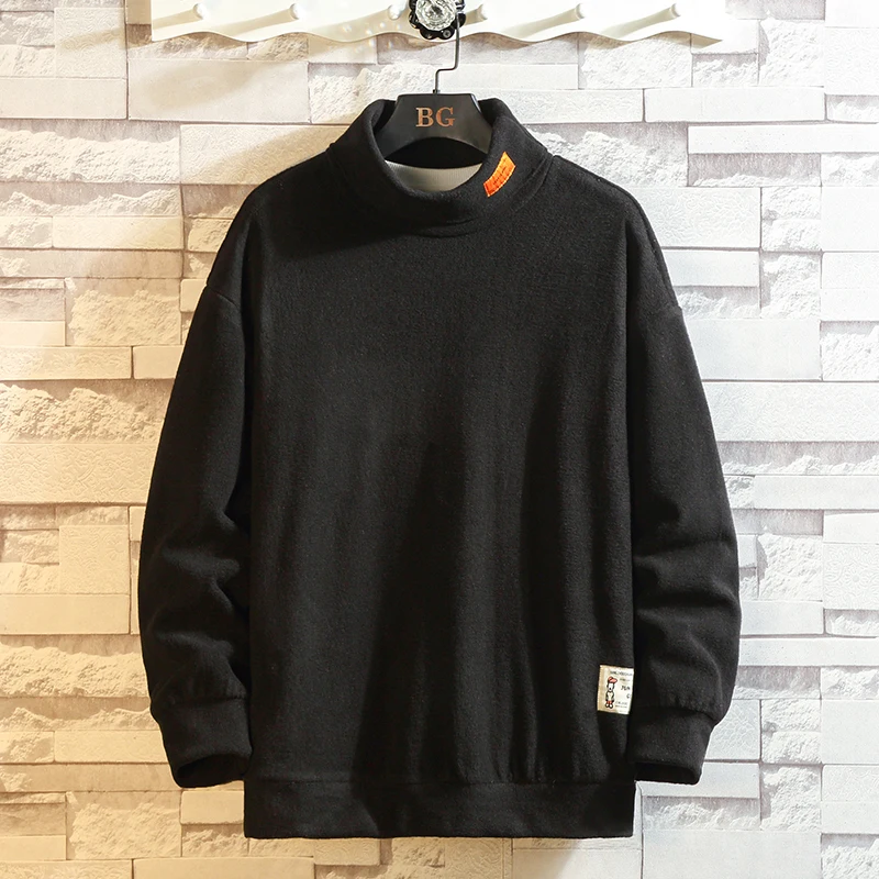 

Мужская толстовка с капюшоном, черный пуловер в стиле хип-хоп и панк, Повседневная модная уличная одежда большого размера, осень-весна 2021